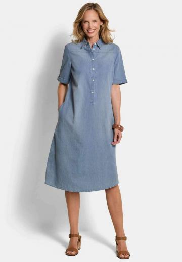 Джинсовое платье