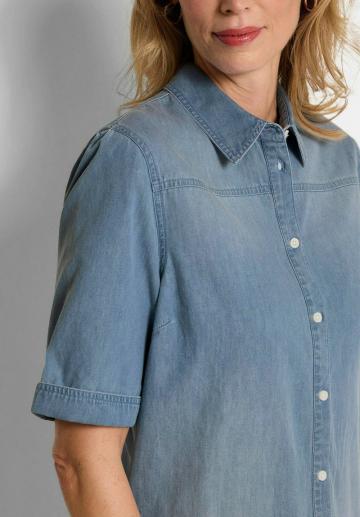 Джинсовое платье