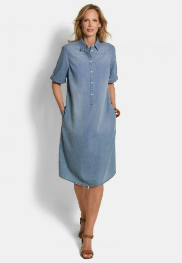 Джинсовое платье