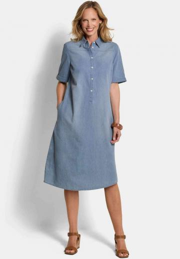 Джинсовое платье