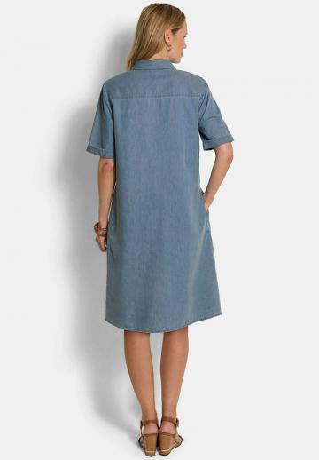 Джинсовое платье