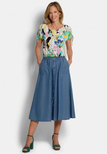 Джинсовая юбка