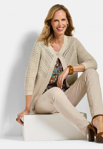 Вязаная кофта