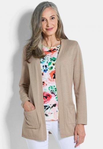 Длинный жилет