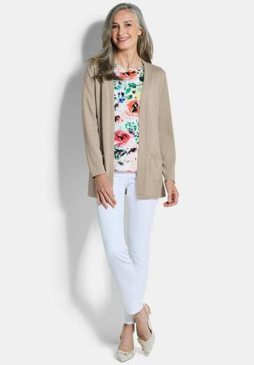 Длинный жилет