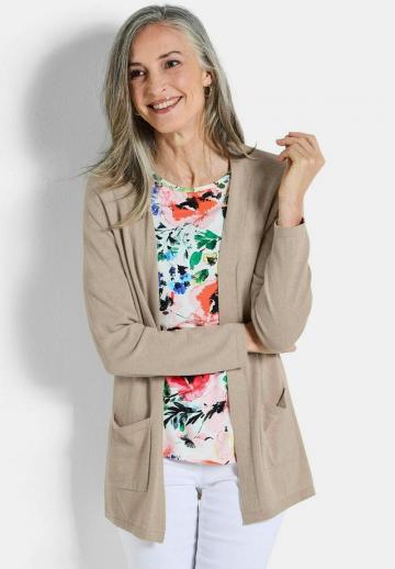 Длинный жилет