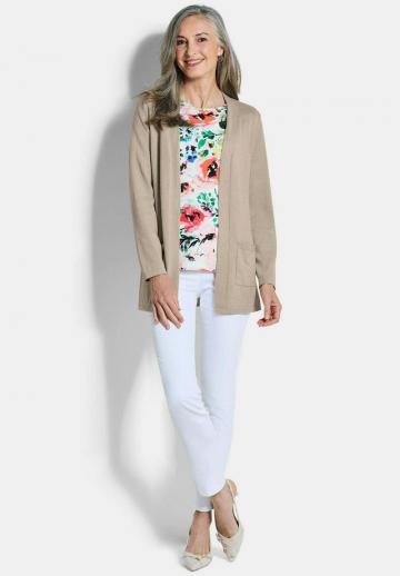 Длинный кардиган