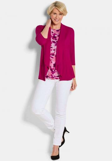 Майка с рукавом три четверти