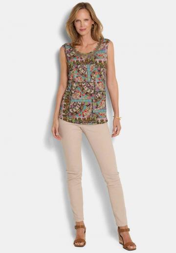 Длинный топ