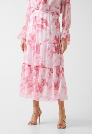 Юбка с воланами