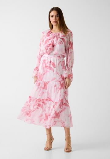 Юбка с воланами