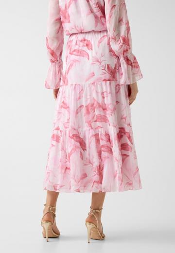 Юбка с воланами