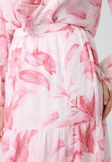 Юбка с воланами