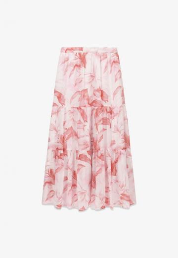 Юбка с воланами