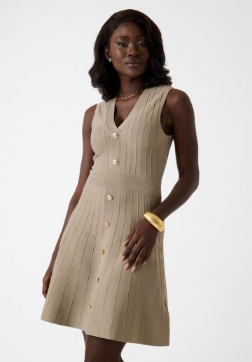 Вязаное платье