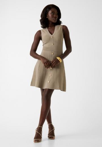 Вязаное платье