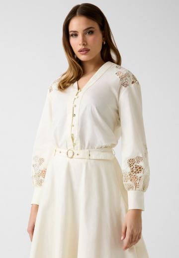 Кружевная блузка