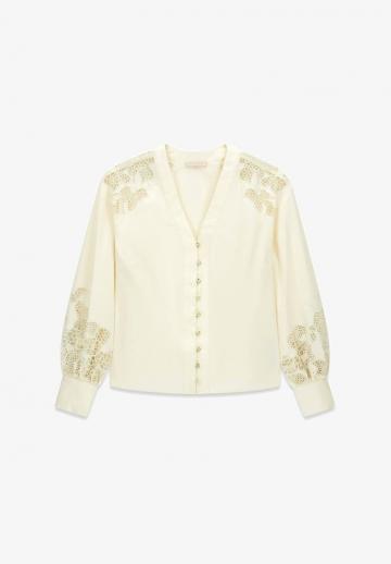Кружевная блузка