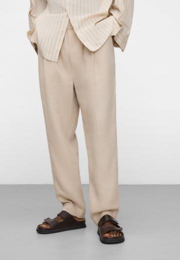 Льняные брюки