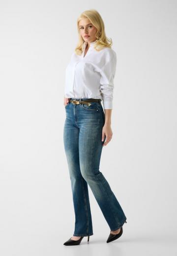 Длинная блузка