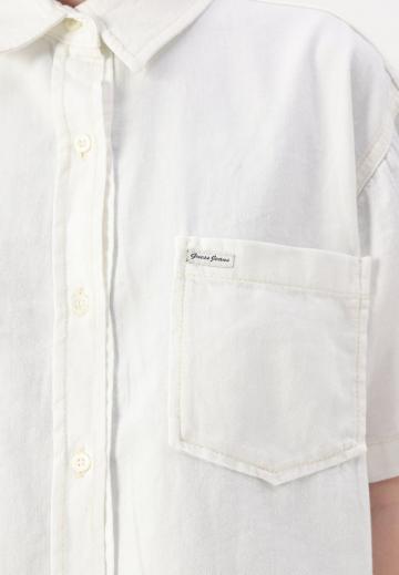 Джинсовая блузка