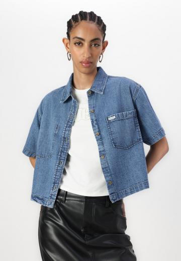Джинсовая блузка