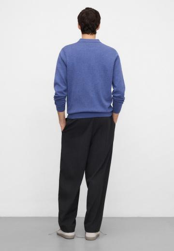 Поло с длинным рукавом