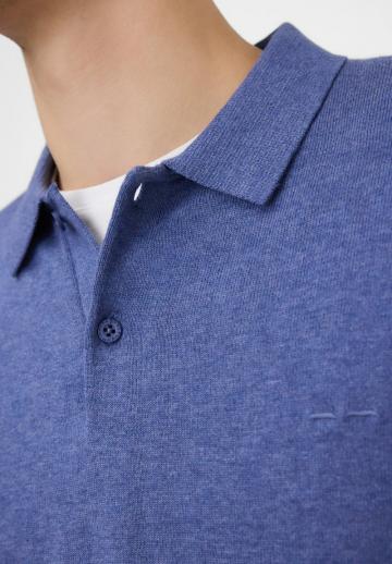 Поло с длинным рукавом