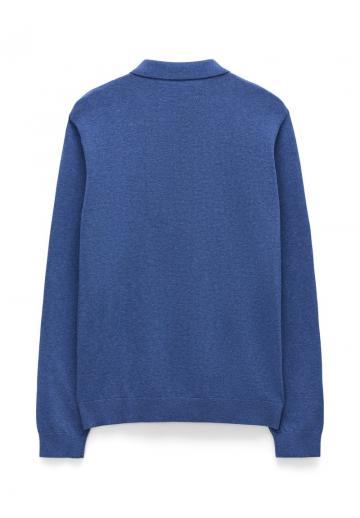 Поло с длинным рукавом