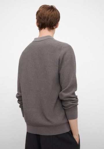 Поло с длинным рукавом