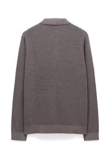 Поло с длинным рукавом