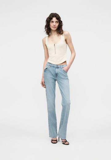 Прямые джинсы