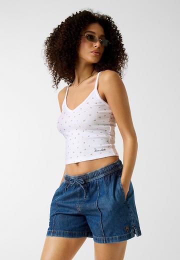 Топ на бретельках