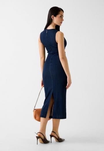 Джинсовое платье