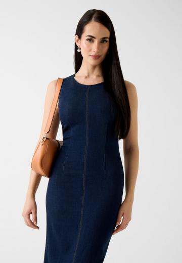 Джинсовое платье