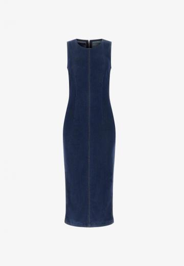 Джинсовое платье