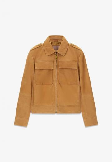 Куртка с накладнымит карманами