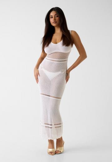 Вязаное платье