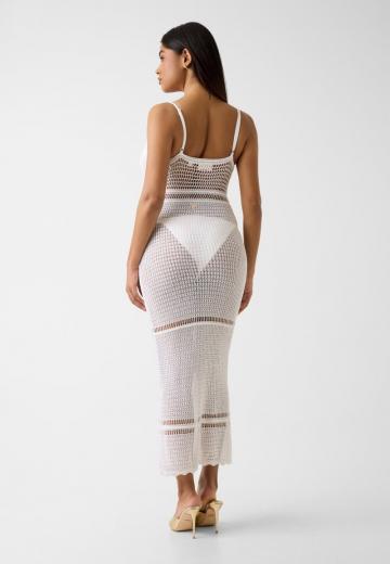 Вязаное платье