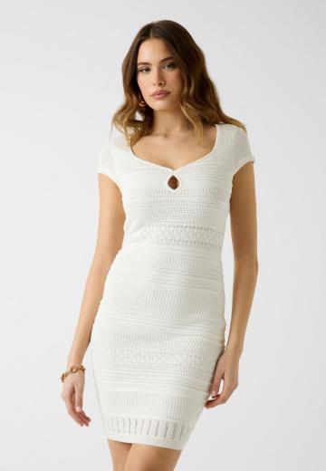 Вязаное платье