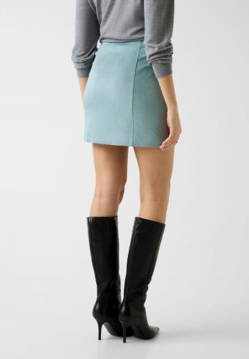 Кожаная юбка