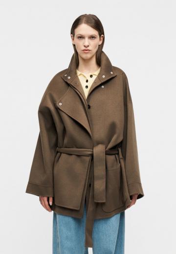 Шерстяное пальто