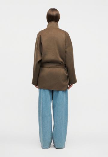 Шерстяное пальто