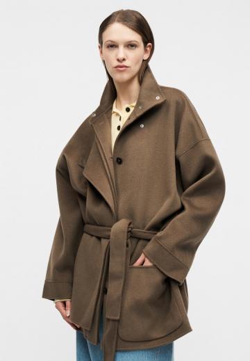 Шерстяное пальто