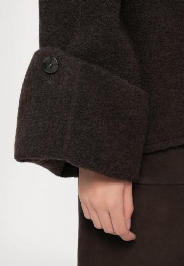 Шерстяное пальто