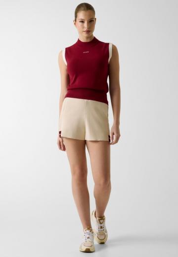 Пуловер без рукавов