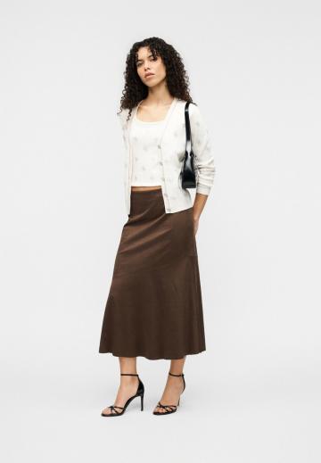 Жаккардовая вязаная кофта