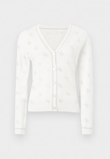 Жаккардовая вязаная кофта