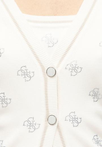 Жаккардовая вязаная кофта