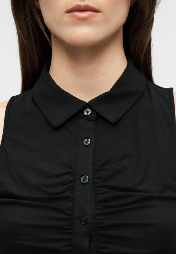 Блузка без рукавов